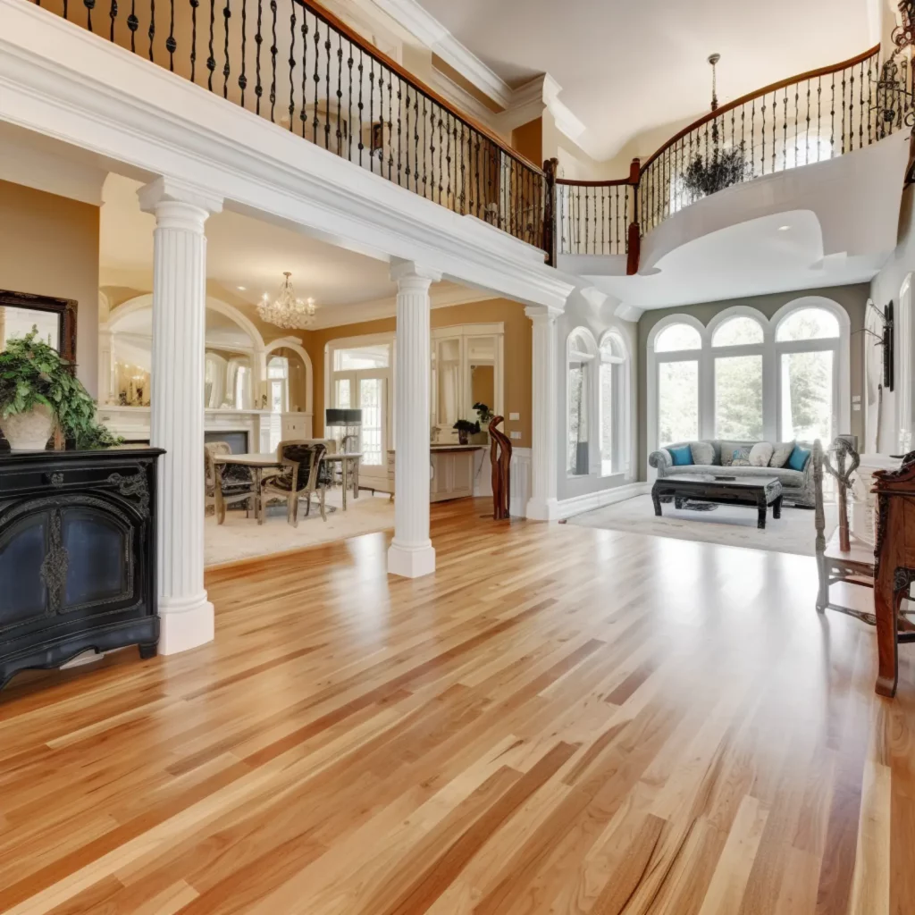 hardwood floors in home